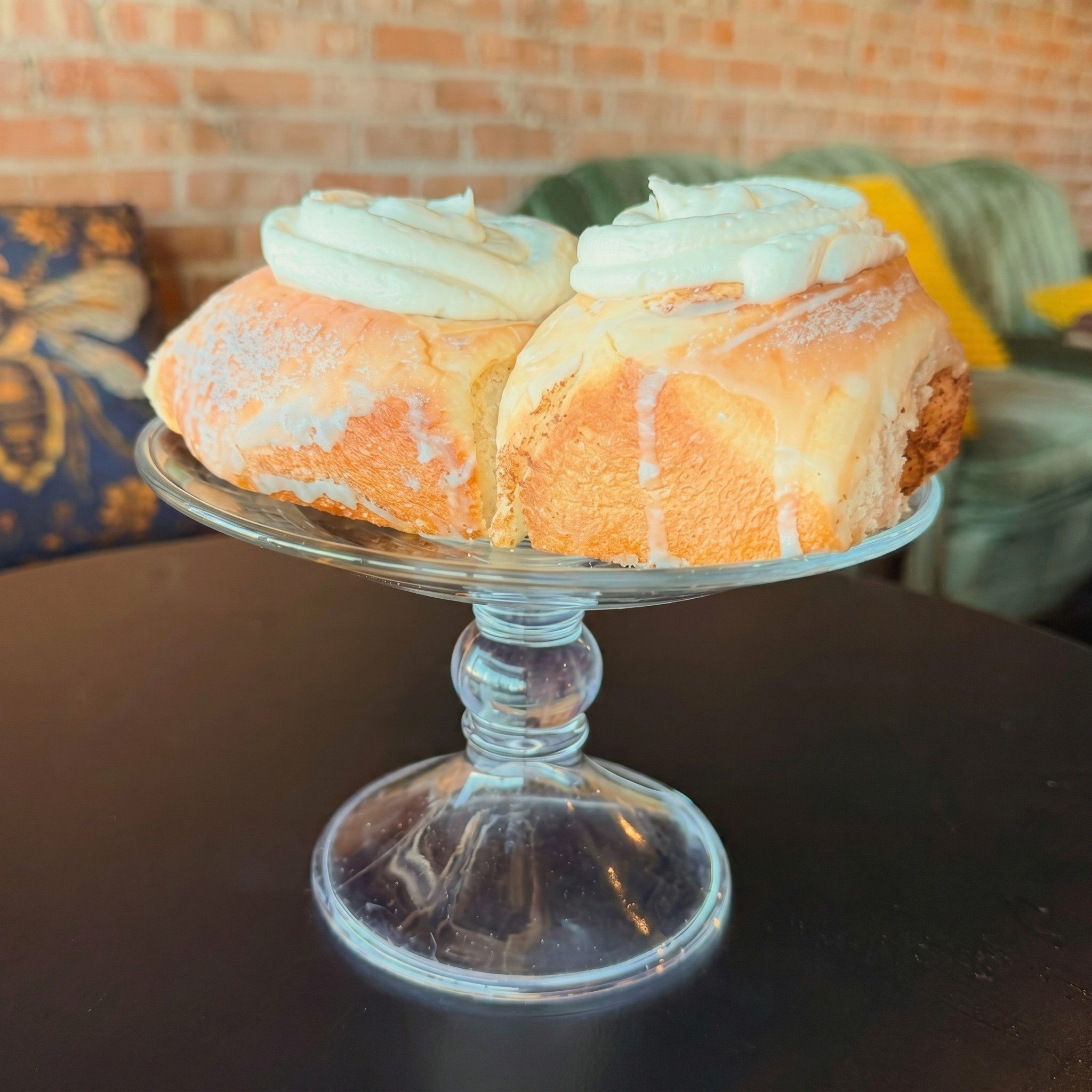 Classic Cinnamon Roll.