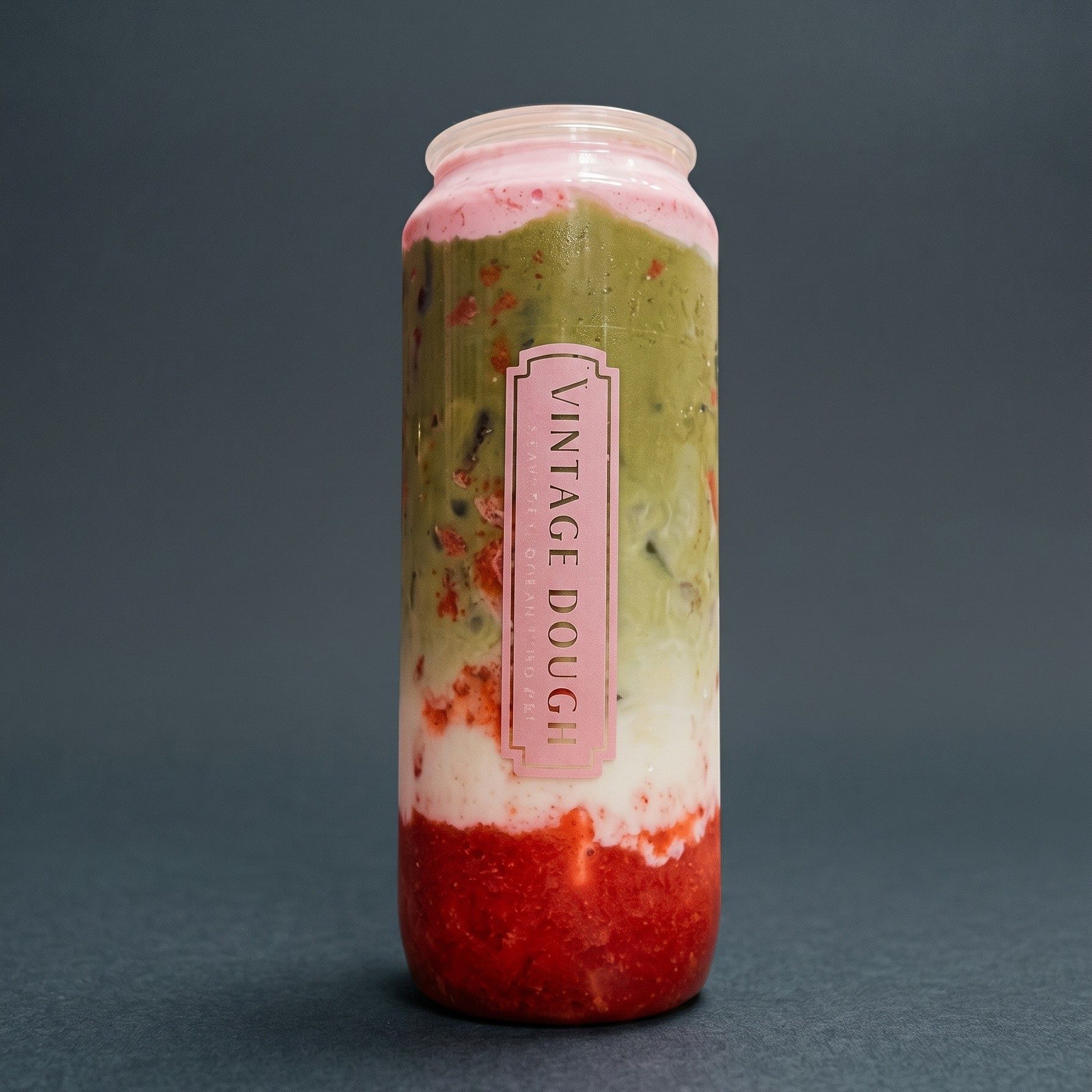 Strawberry Cream Matcha.