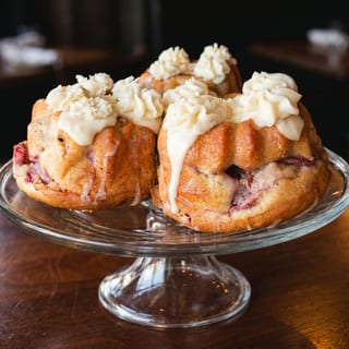 Strawberry Bundt